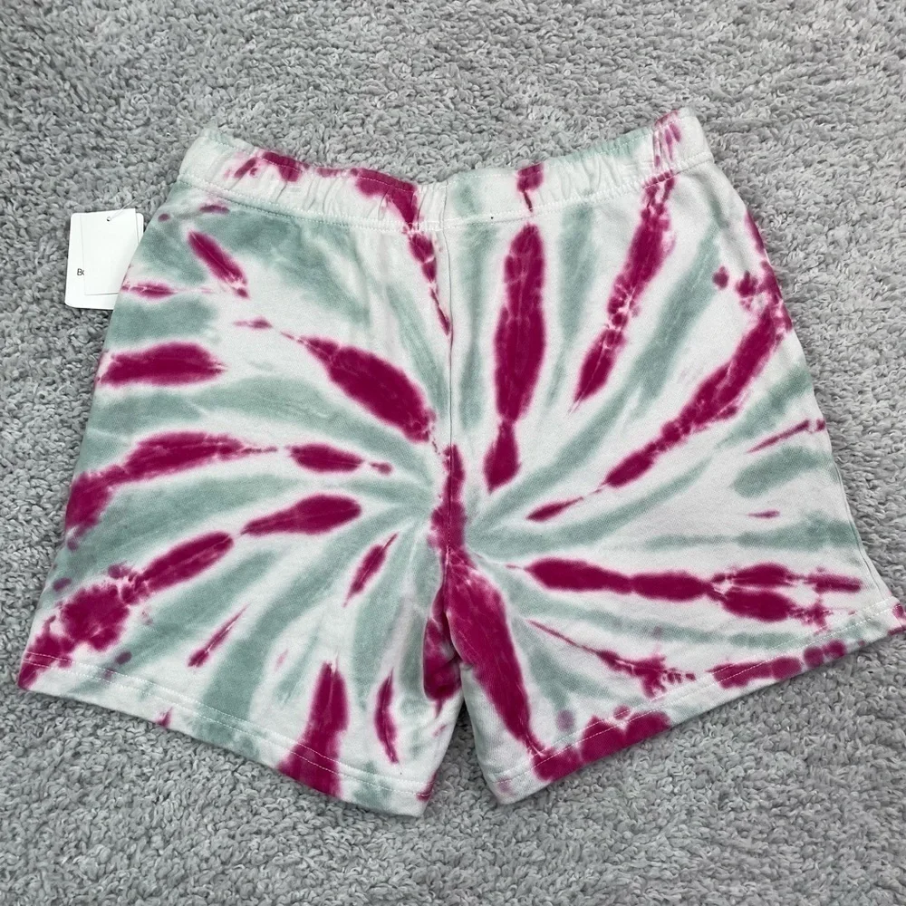 BODY GLOVE Shorts Womens Medium Loungewear Tie Dye Pockets Gym Travel Fitness